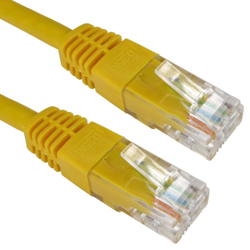 0.15m Cat6 Patch Cable Yellow