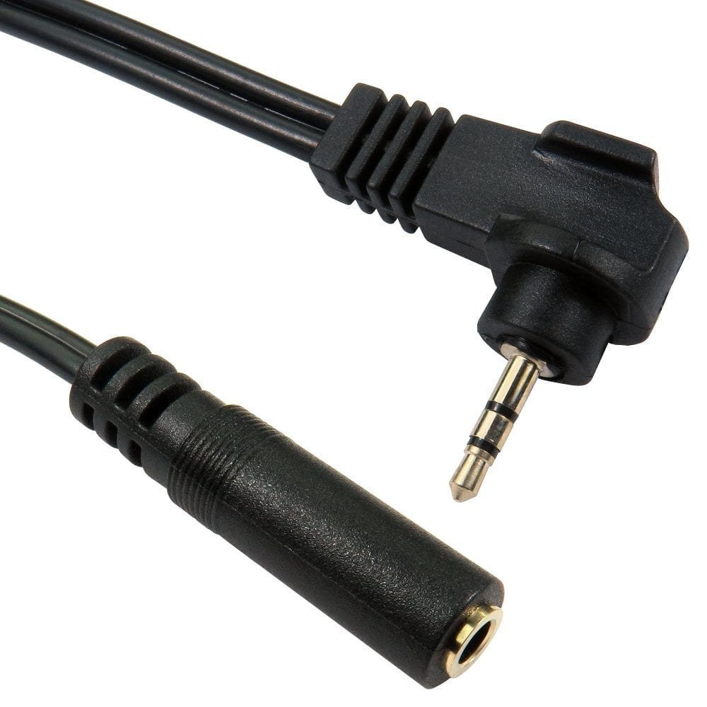 2.5mm to 3.5mm Stereo Cable Adapter