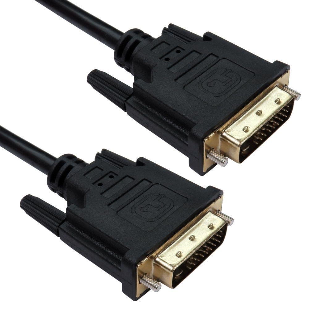 Dual Link DVI Cable 3m, DVI-D, Gold plated, 3m
