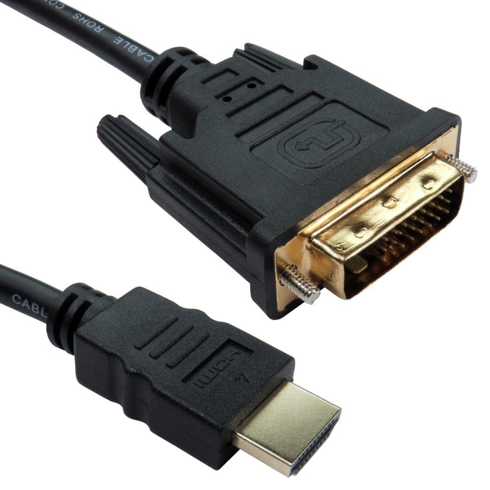 HDMI To DVI Cable 1m