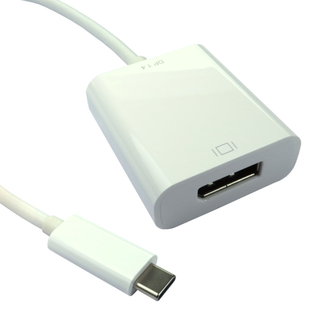 USB C to Displayport Female Adapter, 15cm, DP1.4