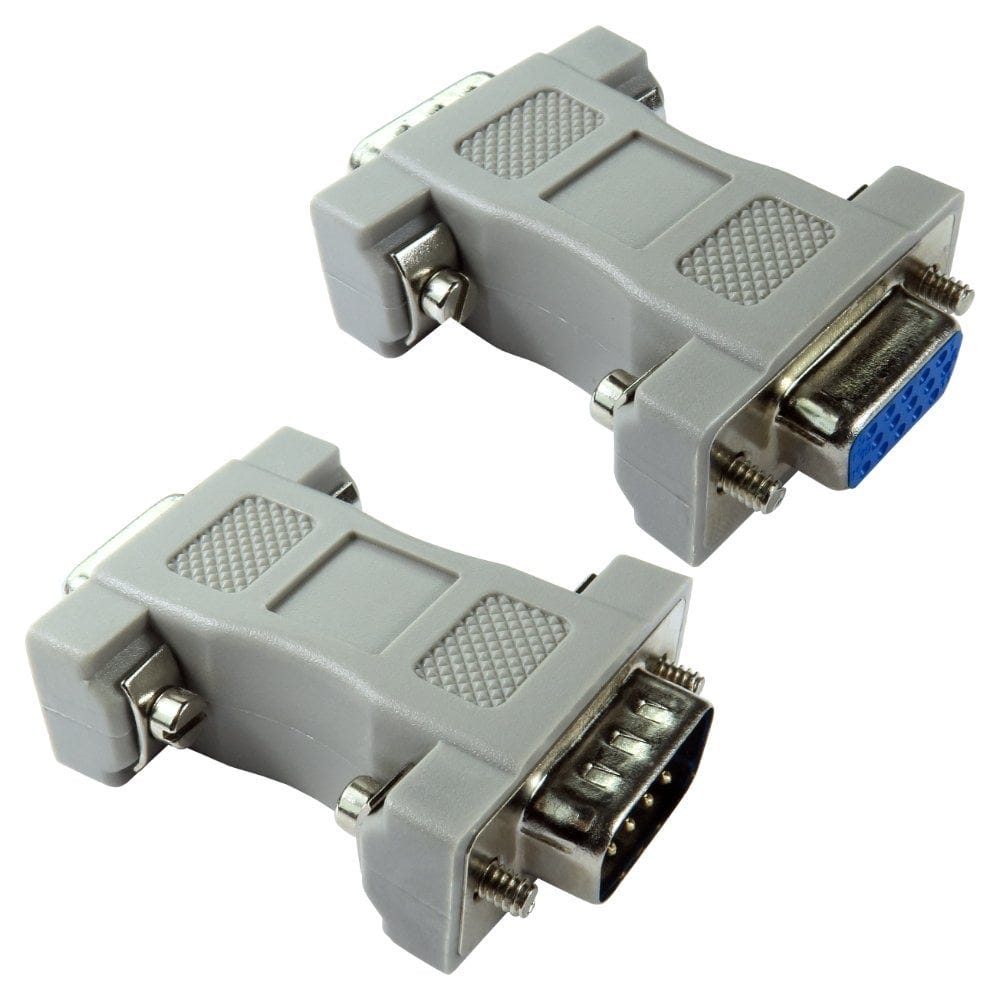 VGA Adapter, DB9 Male to HD15 Female