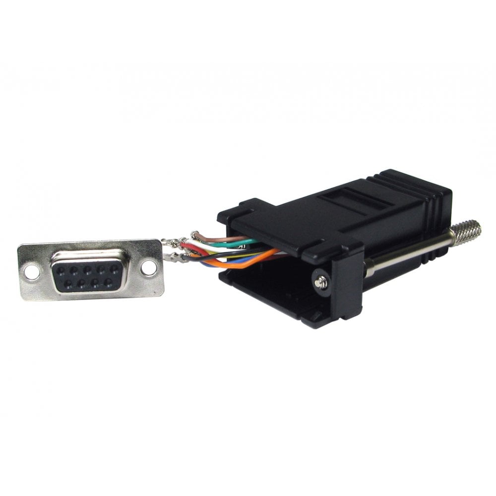 9 Way Female RJ45 8 Pin Socket