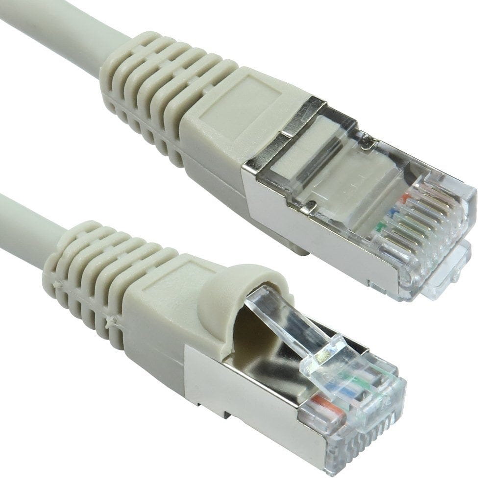 40m Long Ethernet Cable Grey CAT6A SSTP LSOH