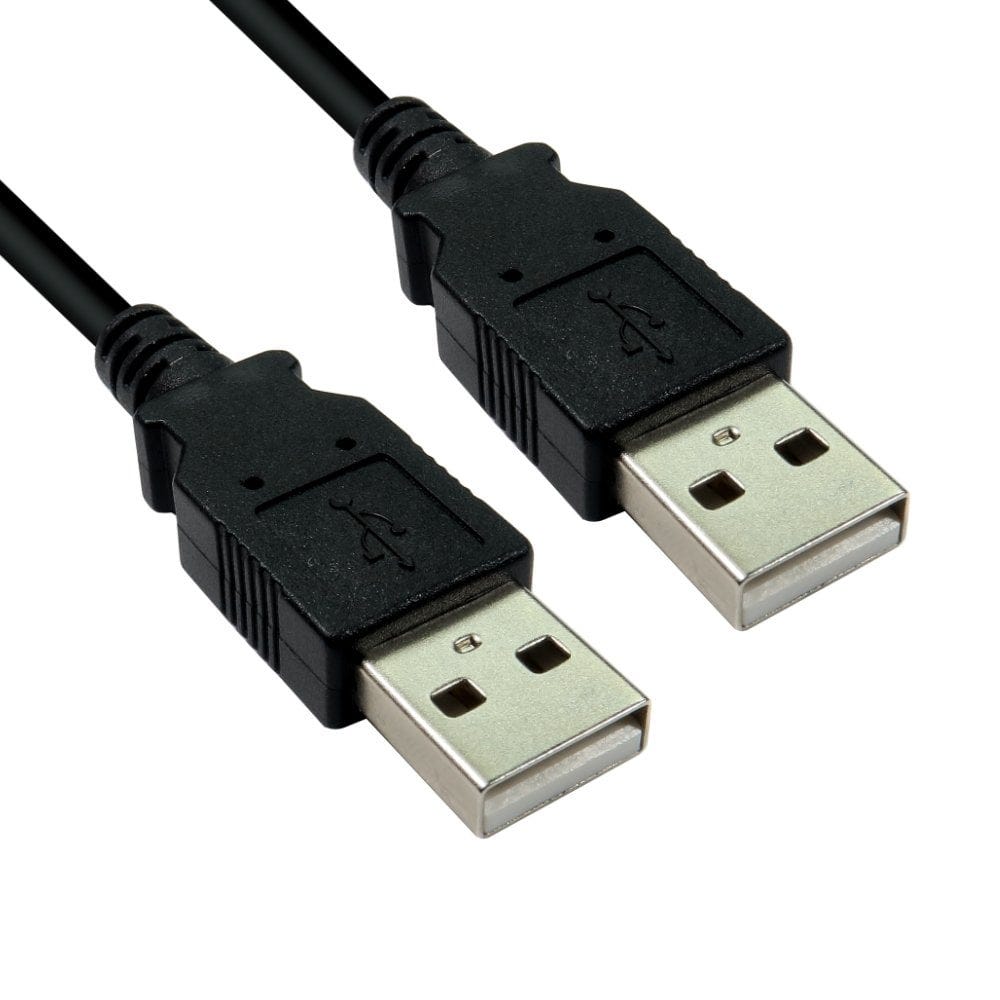 3m USB 2.0 A To A Data Cable Black