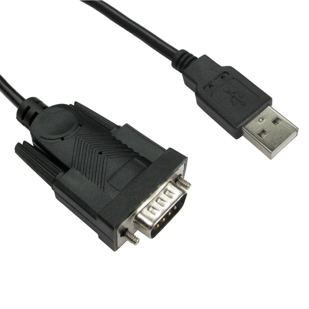 USB to Serial Adapter 1.8m with FTDI Chipset USB to D9 Male