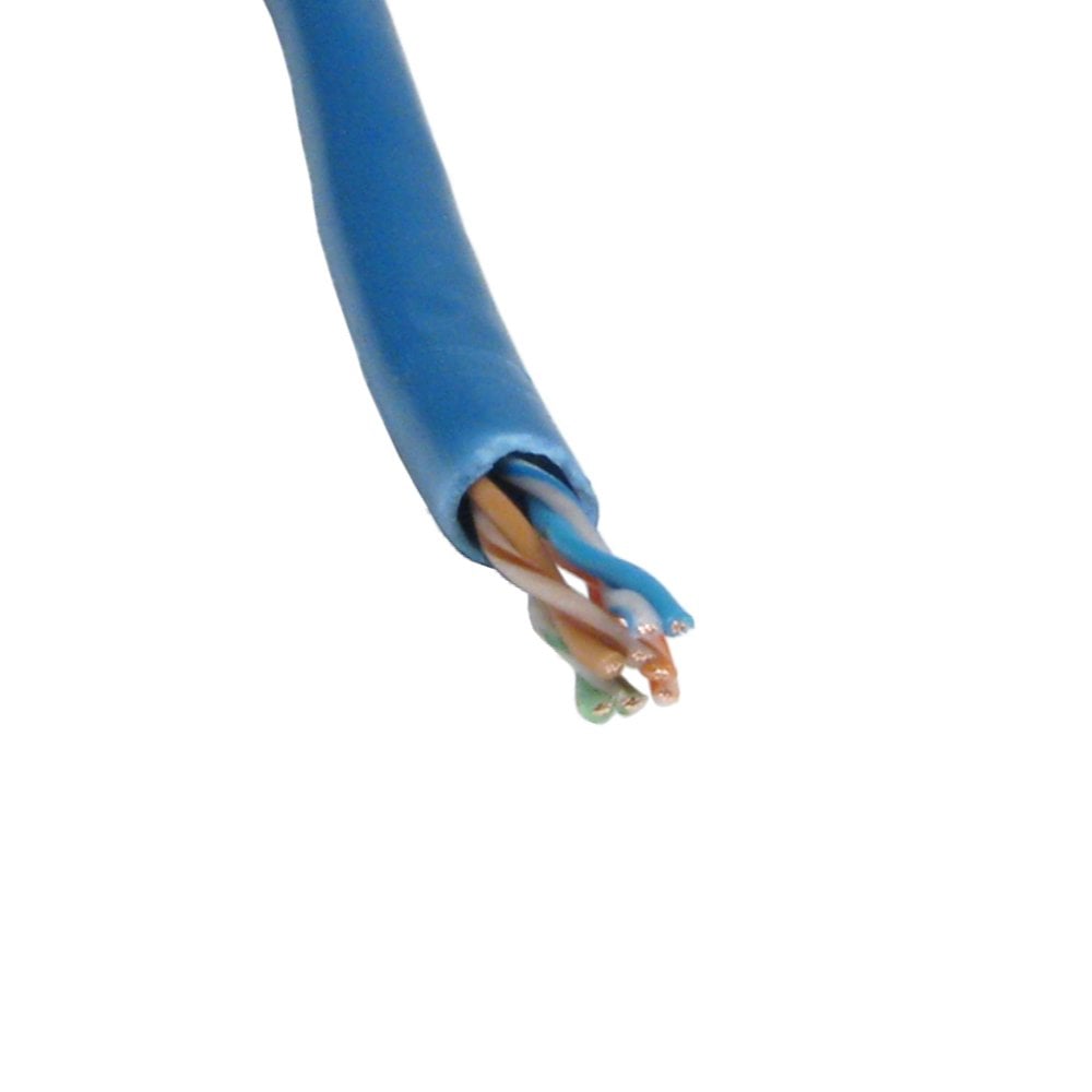 305m CAT5e Network Cable Blue Pure Copper