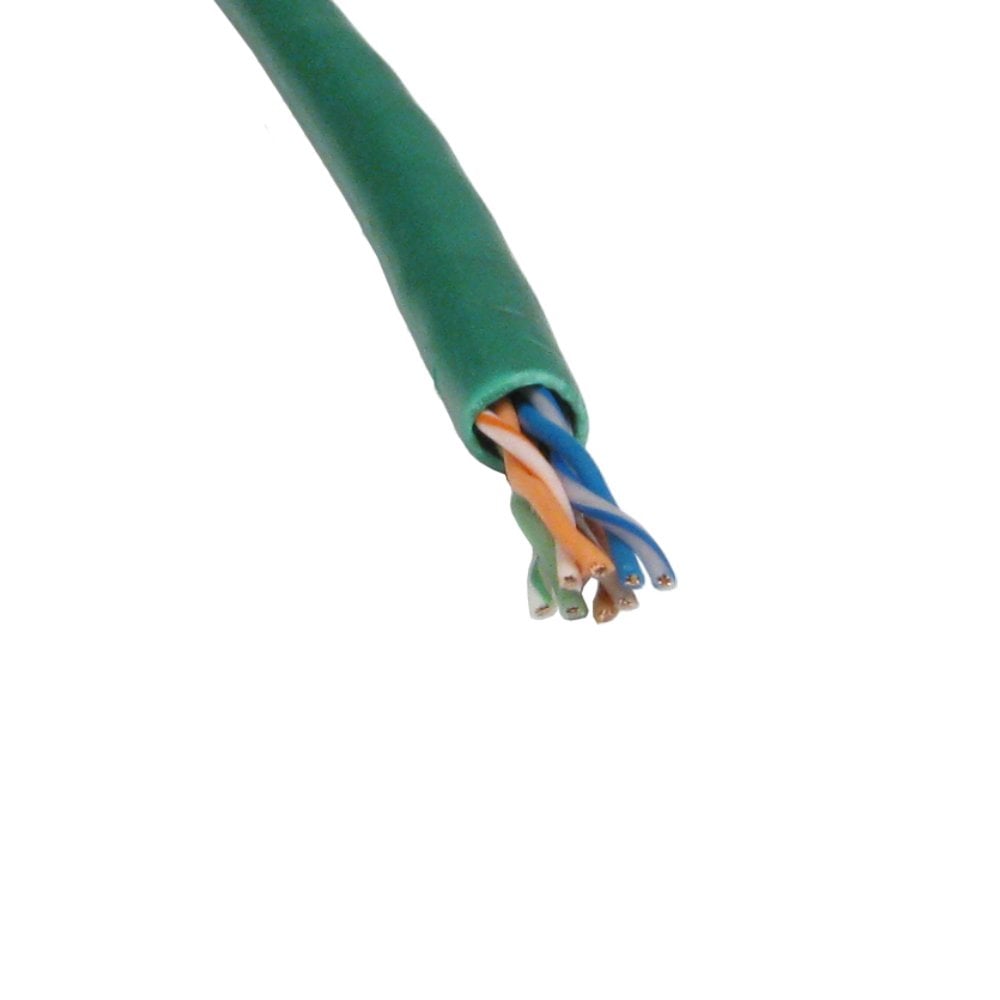 305m CAT5e Network Cable Green Pure Copper