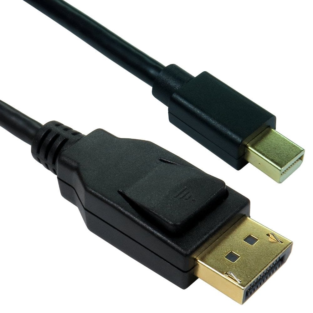 0.5m Mini Displayport to Displayport v1.4 Cable 8k@60Hz 32.4Gbps