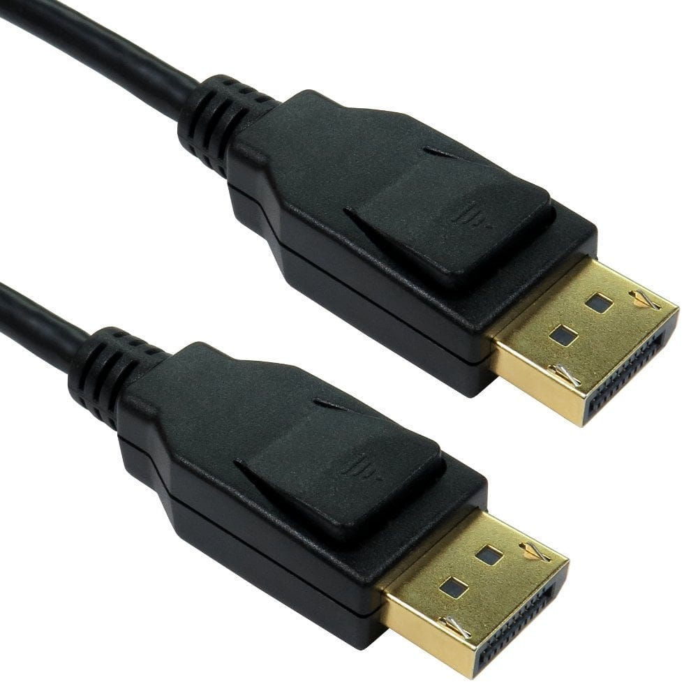 0.5m Displayport Cable DP 1.4 8k 60Hz, 4k 120Hz, HDR, 32.4Gbps