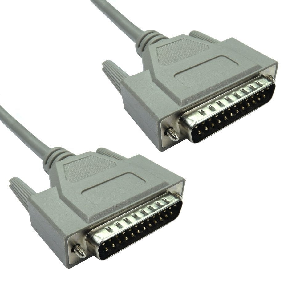 10m D25 Serial Cable All Lines Connected
