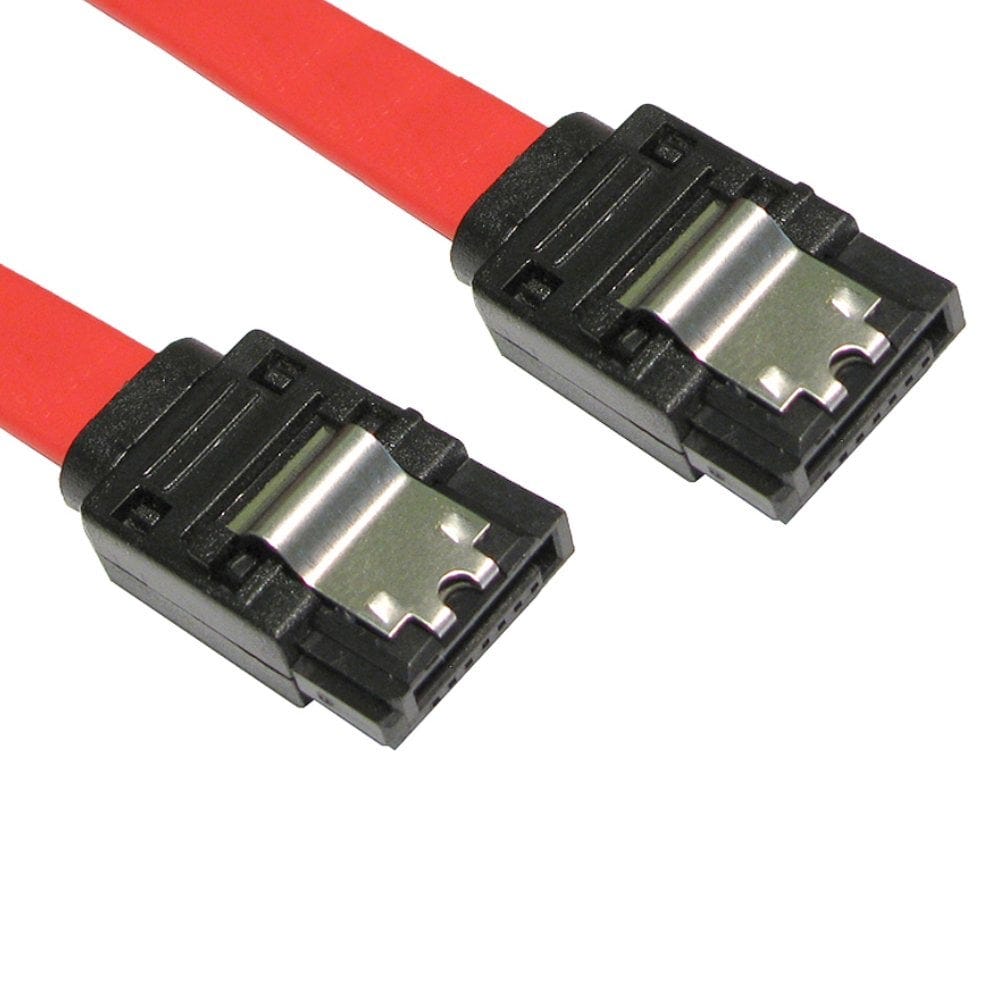 Locking Serial ATA Data Cable SATA Revision 2 3Gbs 45cm