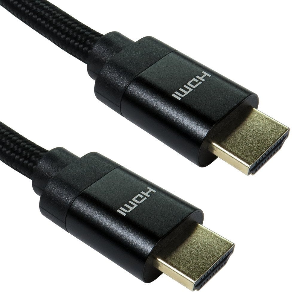 1m 8k HDMI Cable - HDMI 2.1 48gbs Black Connectors 8k 60Hz