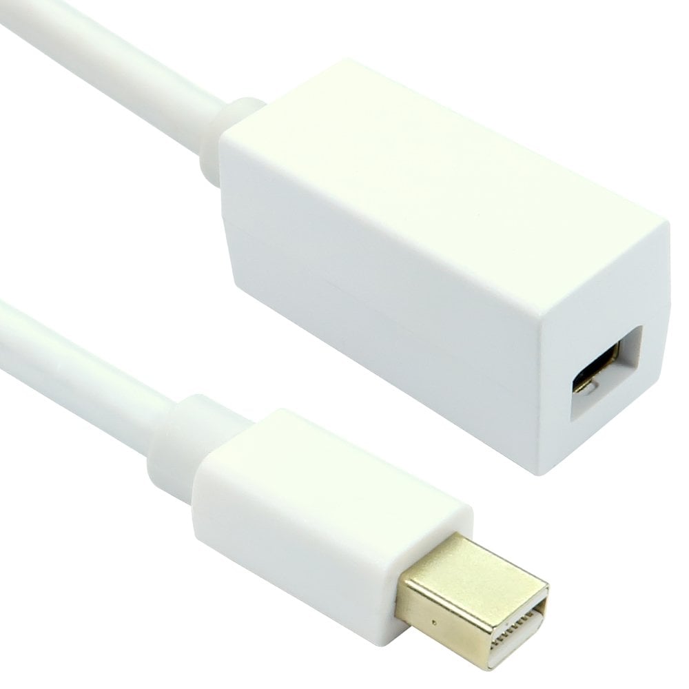 Mini Displayport Extension cable 2m White