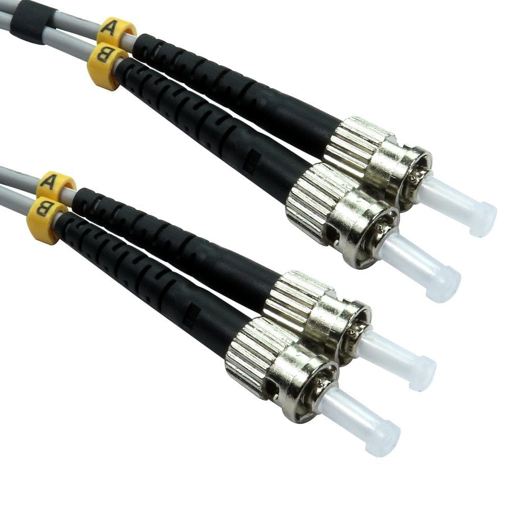 1m OM1 Fibre Optic Cable ST-ST 62.5/125