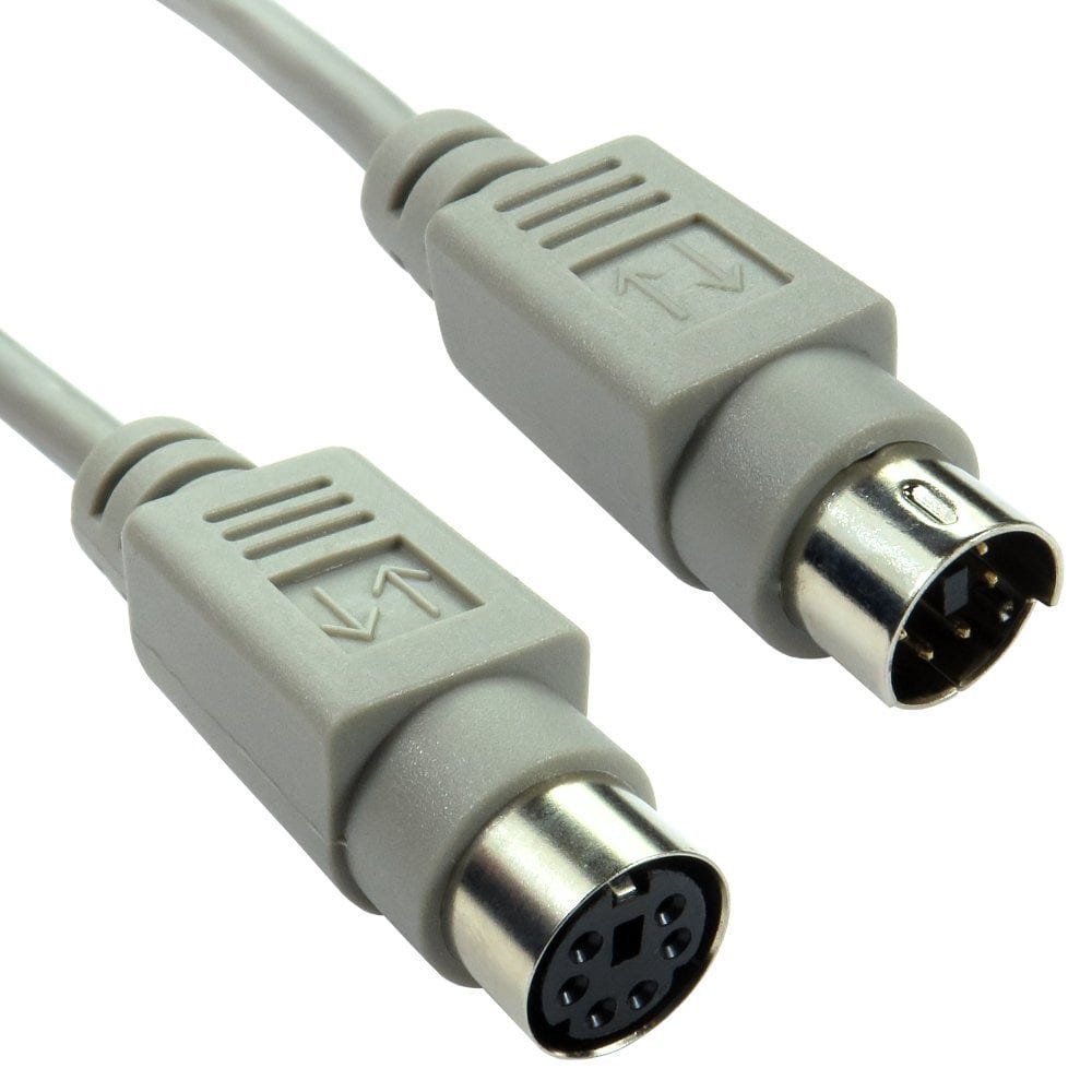 3m 6-Pin Mini DIN Male to Female