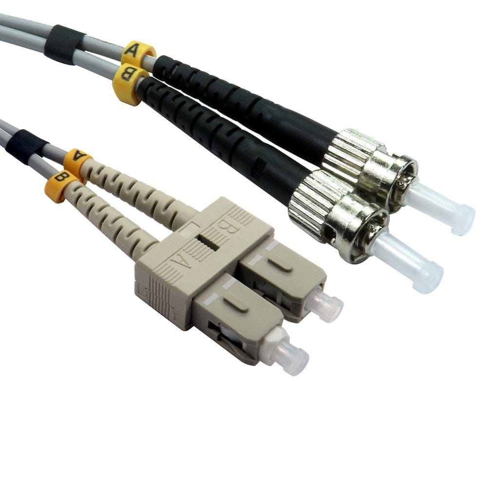 1m OM1 Fibre Optic Cable ST-SC 62.5/125