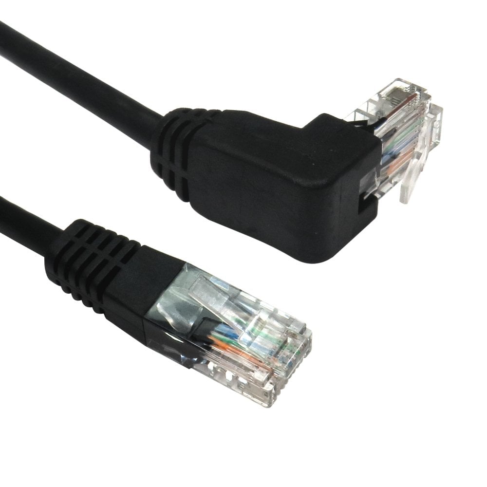 3m Straight 90 Degree Network Cable