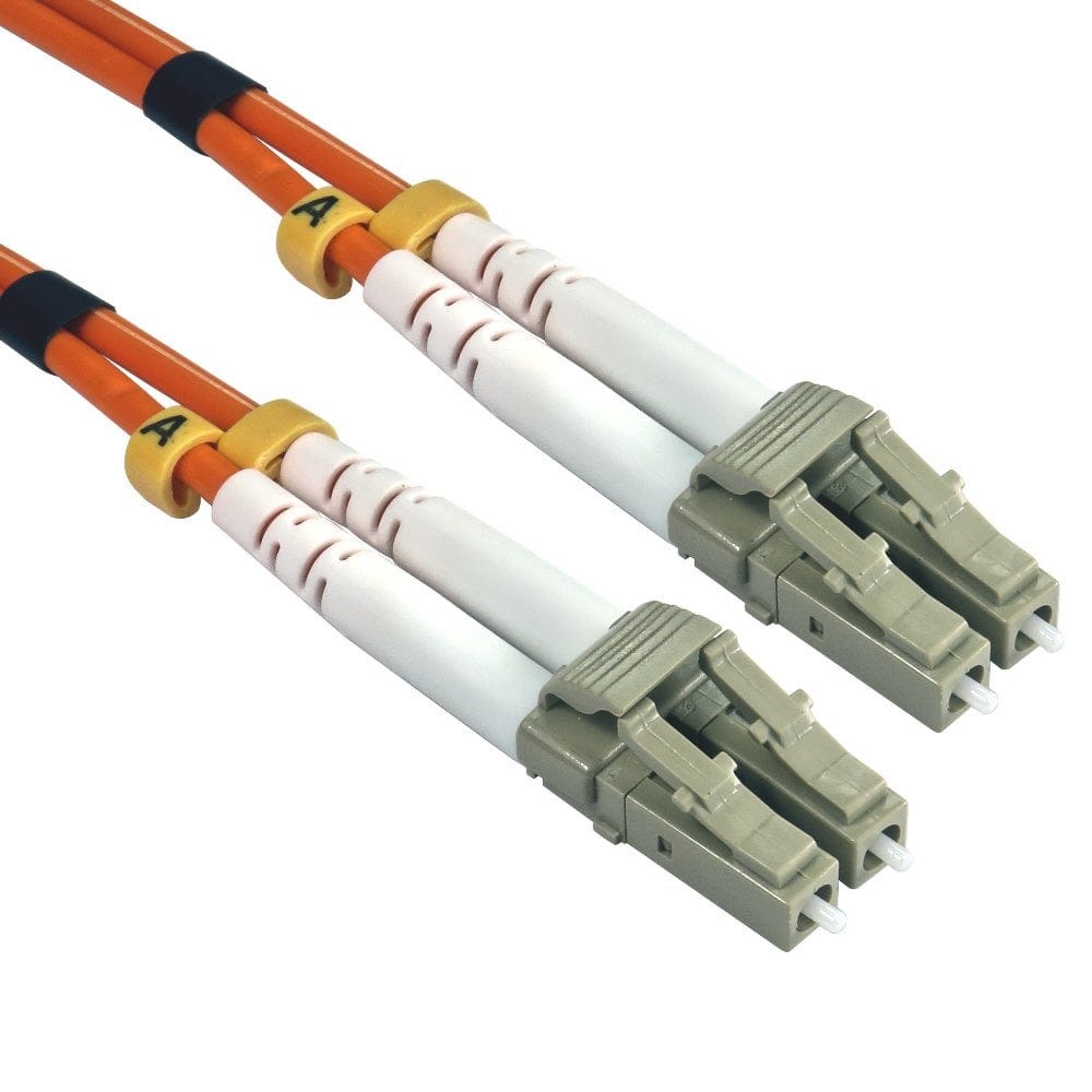 3m OM2 Fibre Optic Cable LC-LC orange 50/125