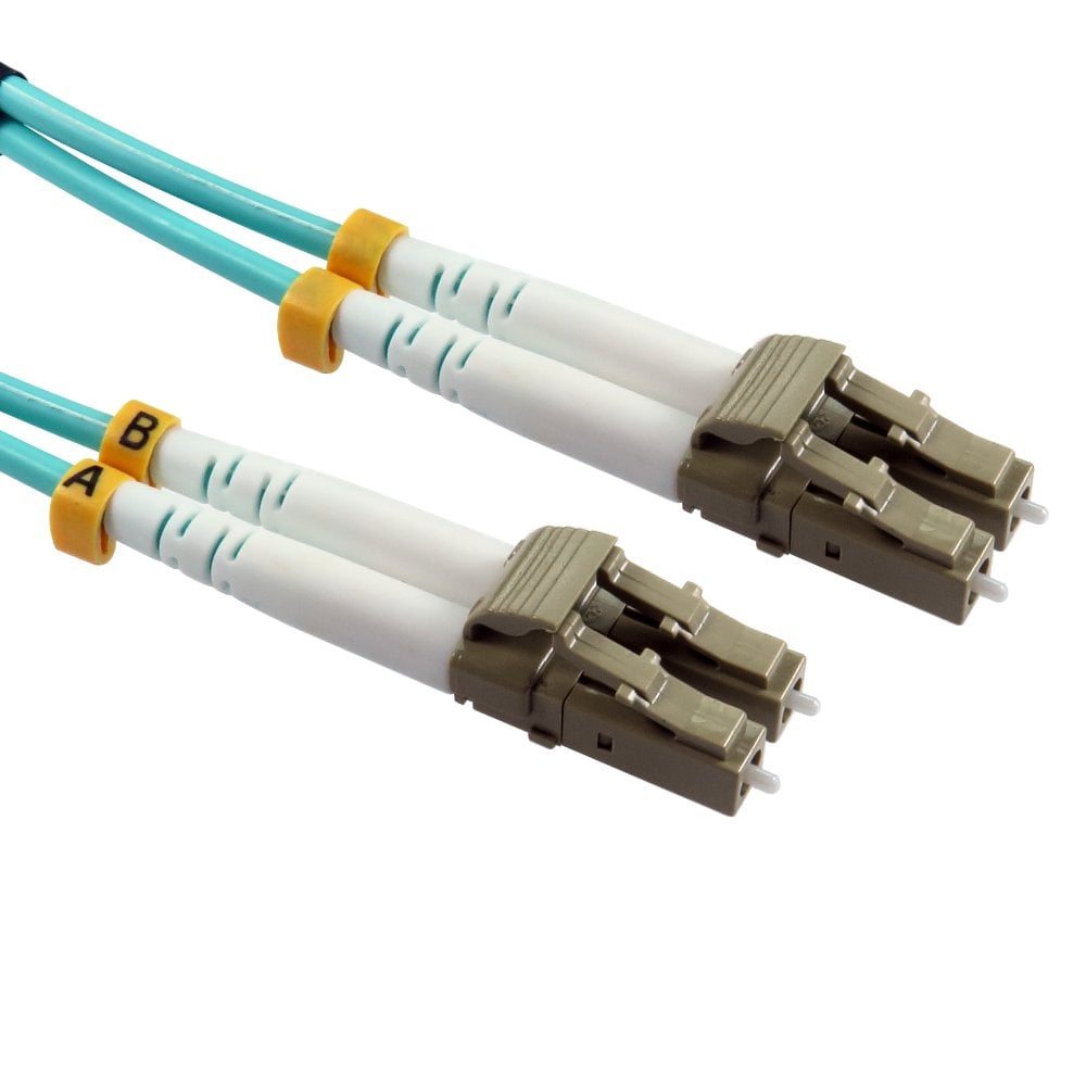 0.5m OM4 LC LC Fibre Optic Network Cable 50/125