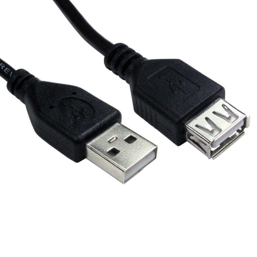 12cm Short USB Extension Cable USB 2.0 A Male to Female