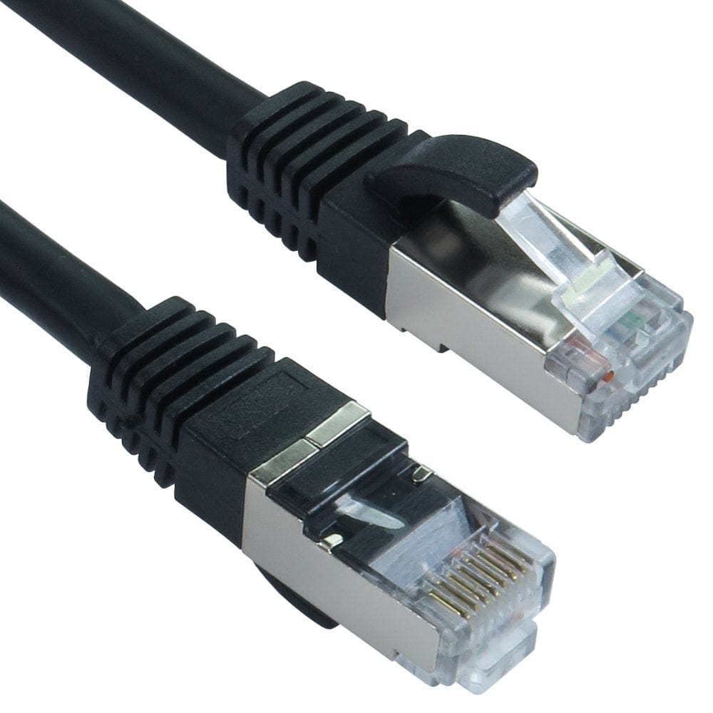 10m CAT8 Network Cable CAT8.1 Black LSZH 40Gbps