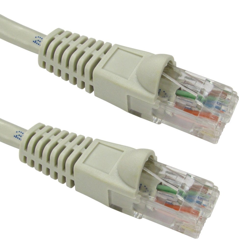 2m Snagless CAT6 Patch Cable Grey 24 AWG
