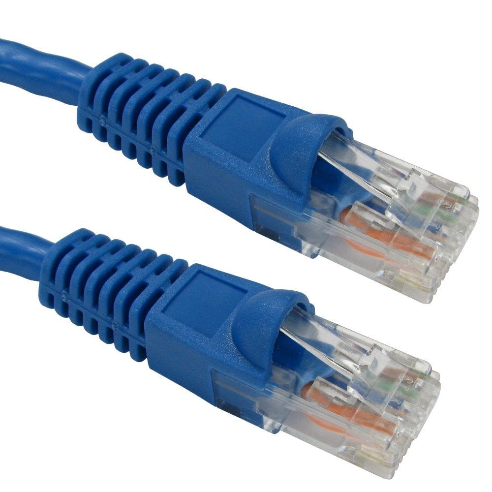 2m Snagless CAT6 Patch Cable Blue 24 AWG