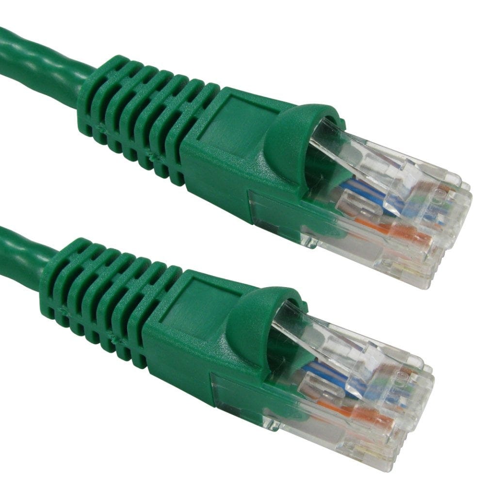 2m Snagless CAT6 Patch Cable Green 24 AWG