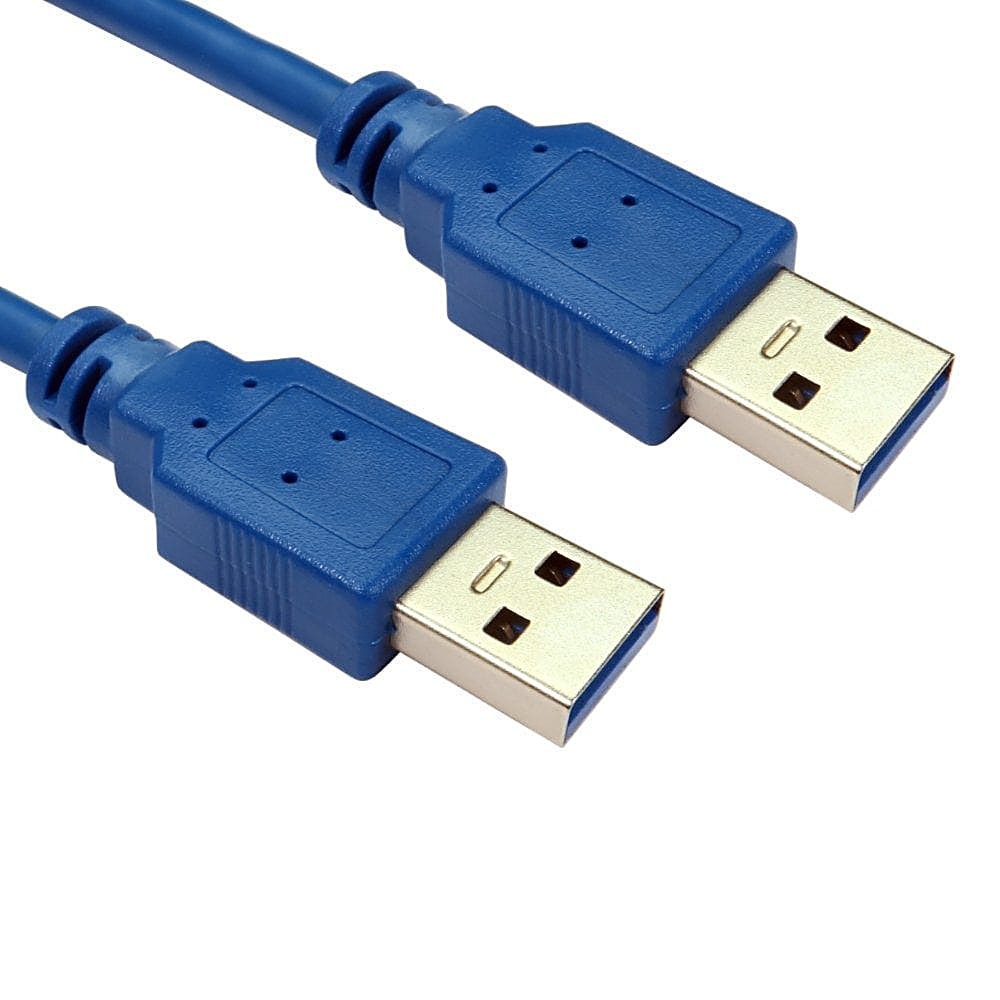 2m USB 3.0 A to A Cable Blue