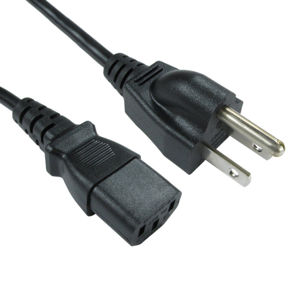 2m US Mains to IEC C13 Economy Kettle Lead