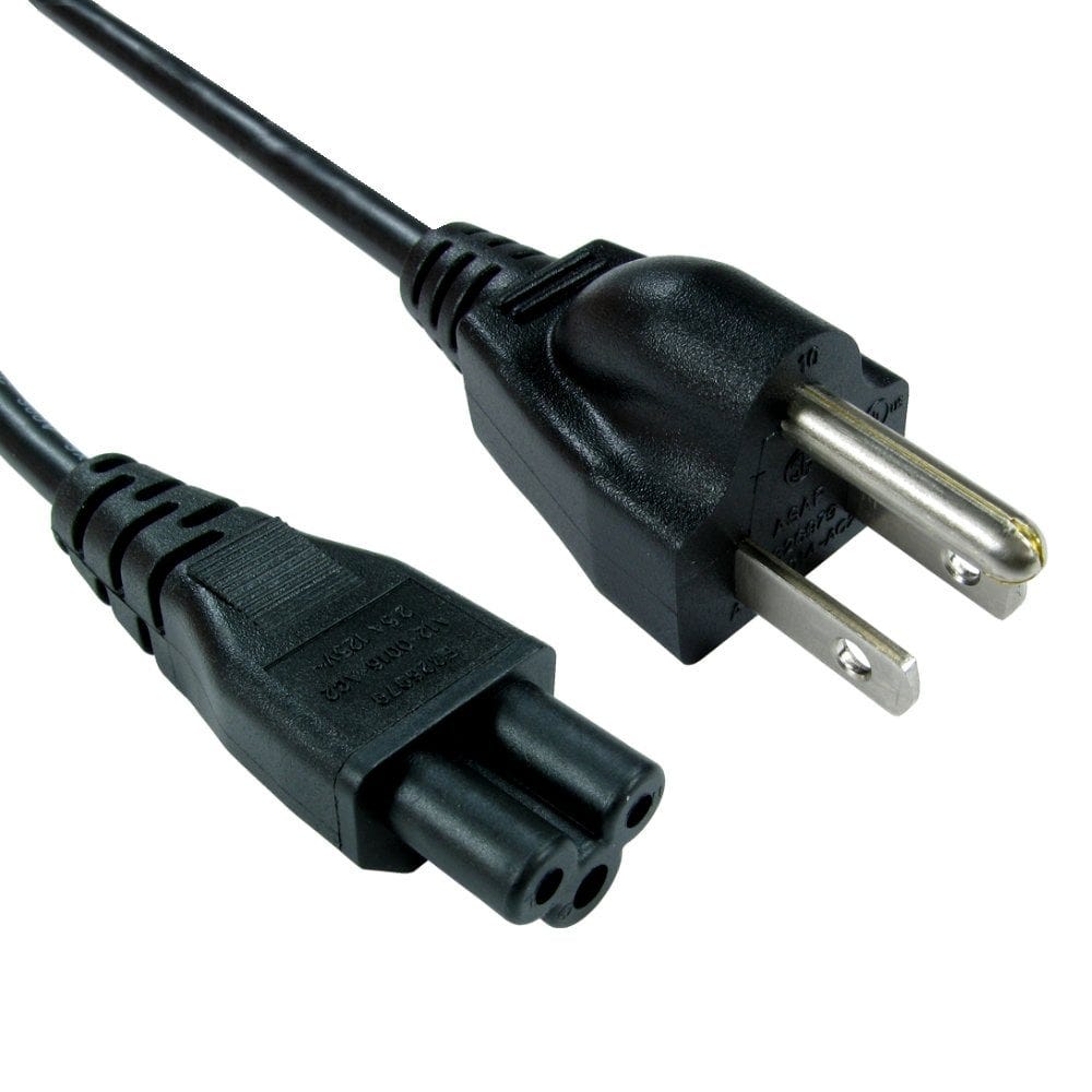 US to C5 Cloverleaf Power Lead 2m