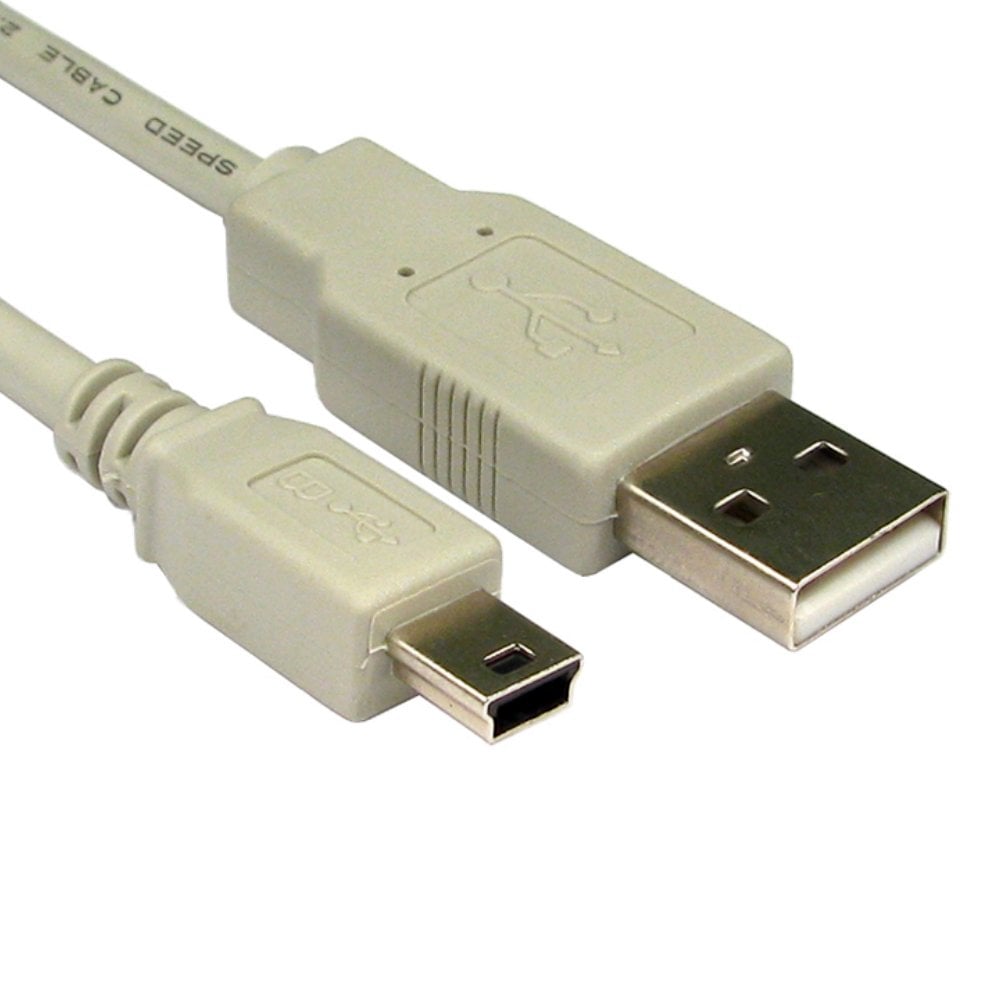 1.8m USB 2.0 A Mini B Cable