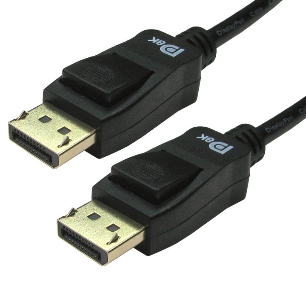 0.5m Certified Displayport 1.4 Cable HBR3 8K