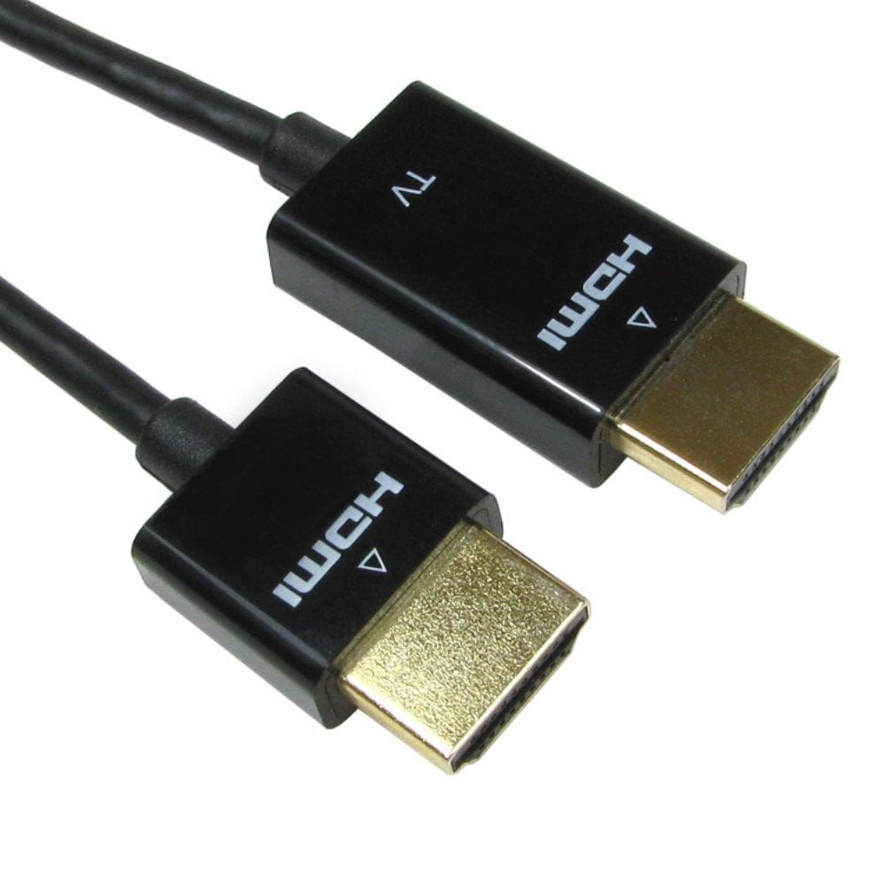 1m Thin Wire HDMI Cable High Speed with Ethernet