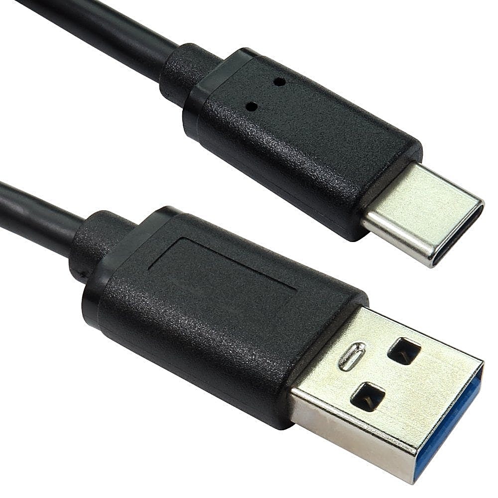2m USB A to USB-C Cable 10Gbps 3A Antimicrobial