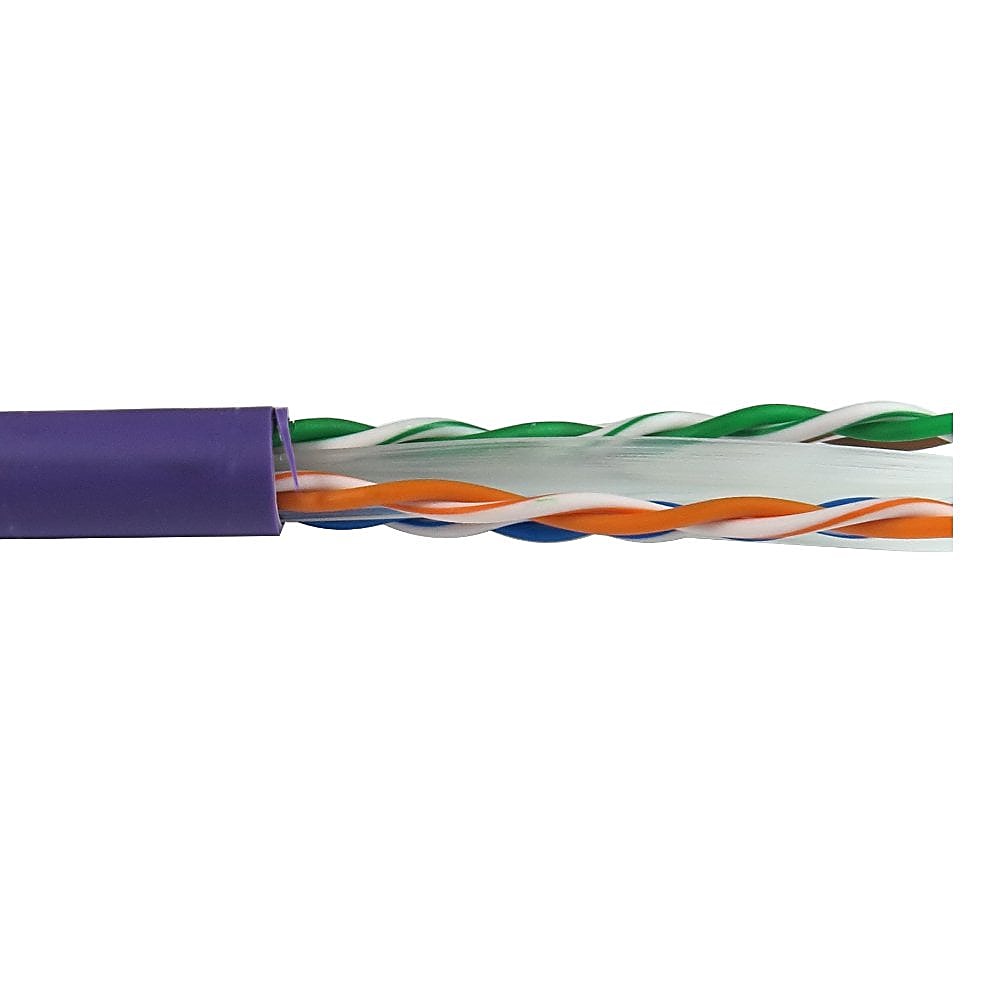 305m CAT6 Network Cable Violet LSZH