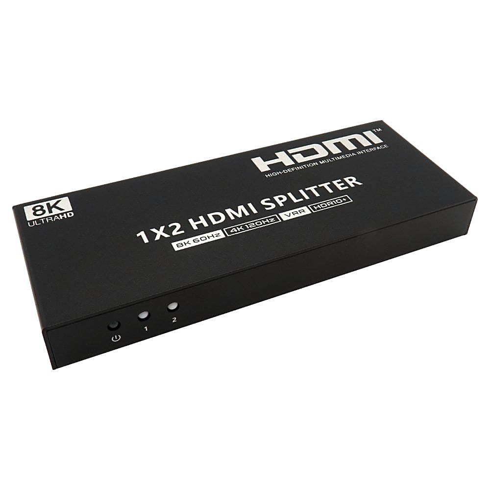 8K 60Hz 1 x 2 HDMI Splitter
