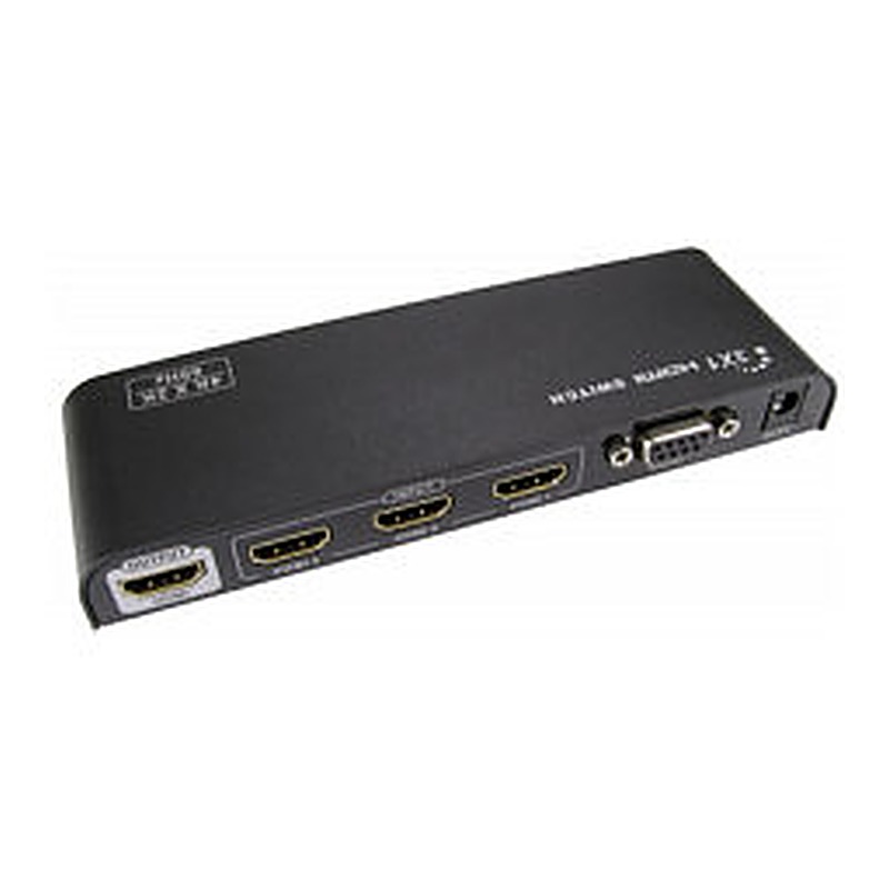 3 way HDMI 2.0 Switch Supports up to 4k 60Hz HDCP 2.2