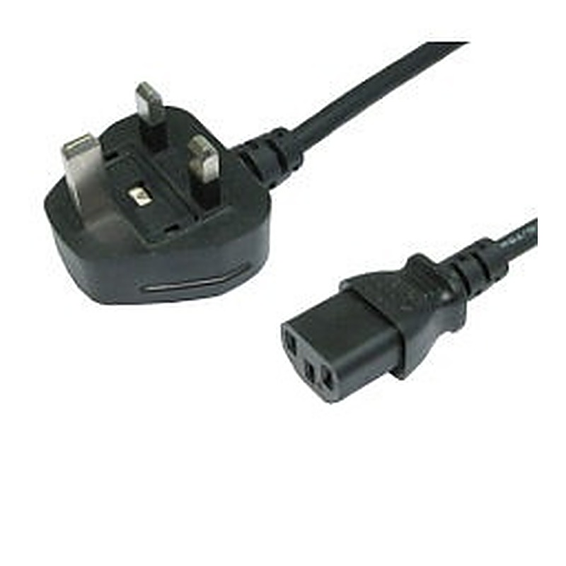 Bulk Mains Leads 400pcs 1.8m UK to C13 Kettle Lead