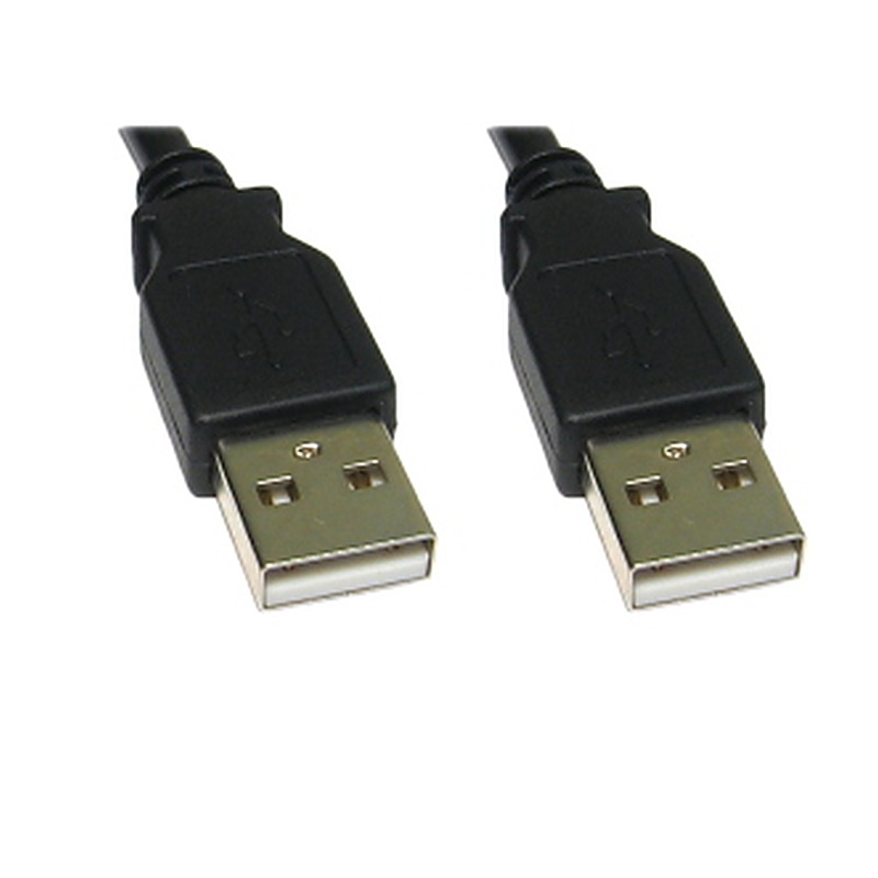1.8m USB 2.0 A-Male to A-Male Data Cable