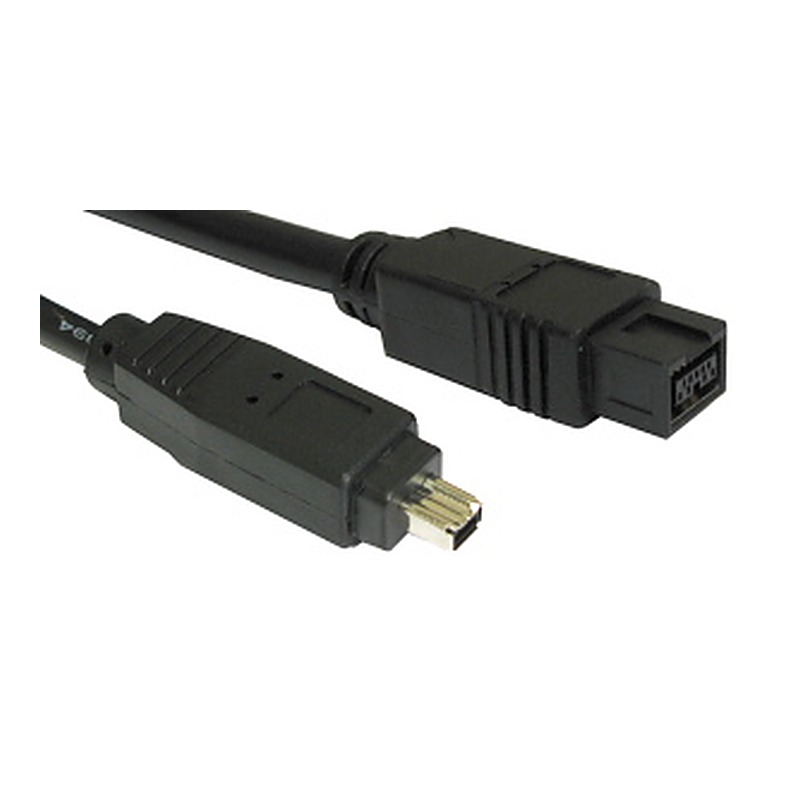 5m IEEE1394 9 Pin-4-Pin Cable