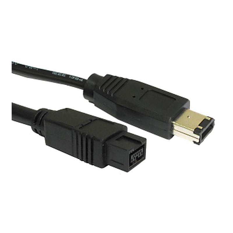 Firewire 800 to 400 9pin to 6pin 2m