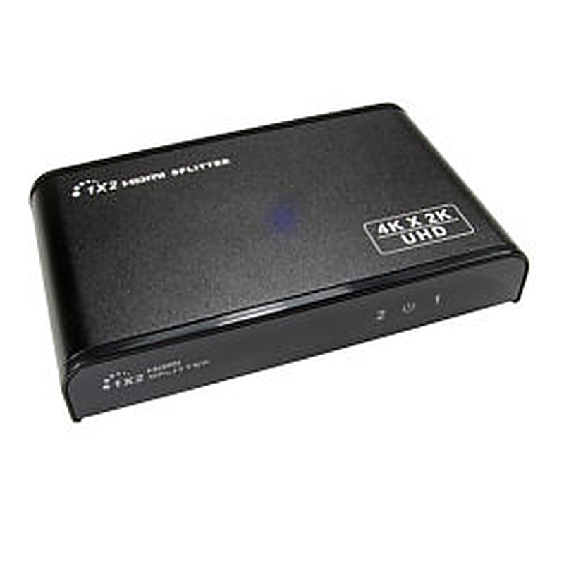 2 Way HDMI 2.0 Splitter 1 in 2 Out 4k x 2k 18Gbps HDCP 2.2