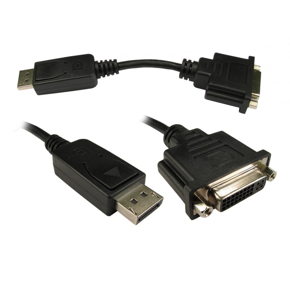DisplayPort To DVI Adapter Cable