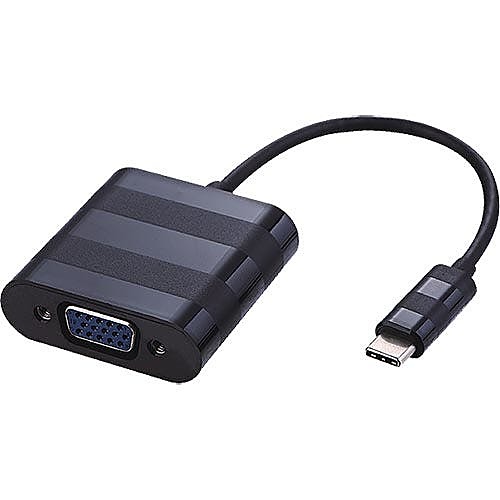 USB-C to VGA Adapter 20cm Black