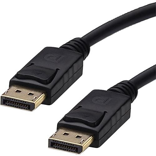 2m DisplayPort 1.2 Cable 4K Black