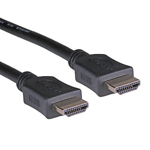 1m HDMI Cable High Speed with Ethernet 4K Black