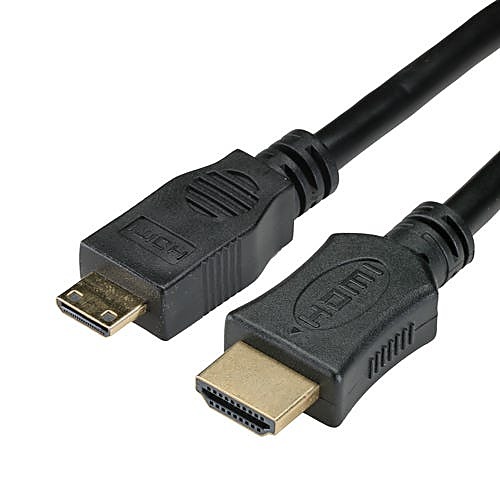 2m HDMI to Mini HDMI Cable 4K Black