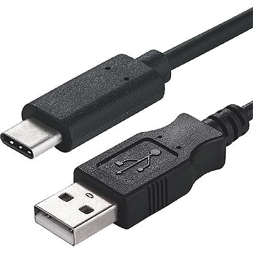 1m USB-C to USB-A Cable USB 2.0 Black